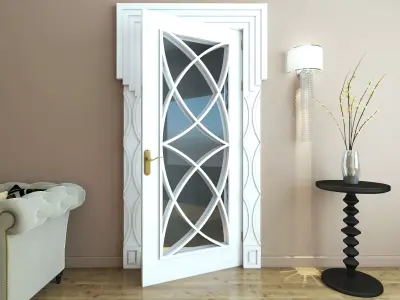 DOOR MODERN 3D model