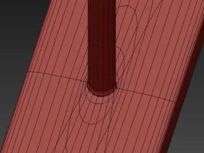 George Kovacs Alluria Pendant  Weathered Black  3D model