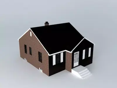 Tract House Free 3D model