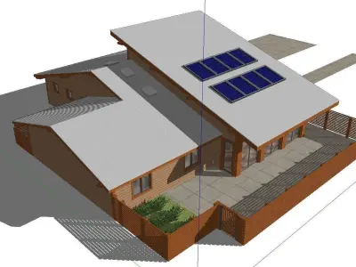Creative Design-Holiday Cabin-036 3D model