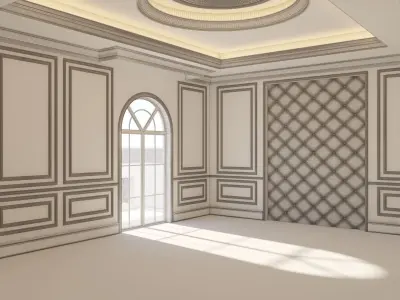 Classic Bedroom 3D model