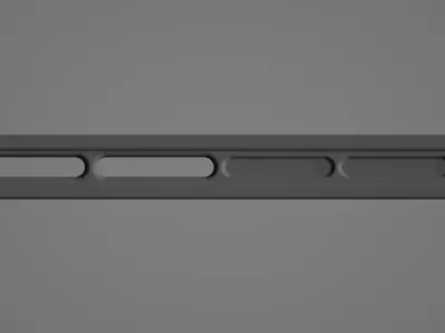 10mm M6 Combination wrenches The NEW Low-weight Shape for FEM 3D print model