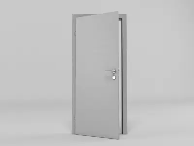 Contemporary Door 1 3D model