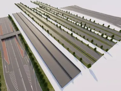 Road Pack - Extended-City Roads 3D model purchase