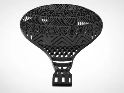 BALOON WALL FRAME ART 3D print model