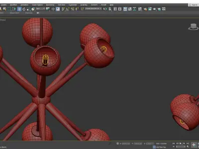 Giotto Burst  6 6 Low-poly 3D model