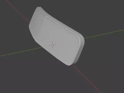 windshield for Dodge B series COE and conventional  Free 3D print model