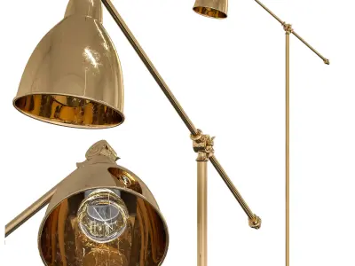 IKEA - BAROMETER BAROMETER Floor lamp reading light 3D model
