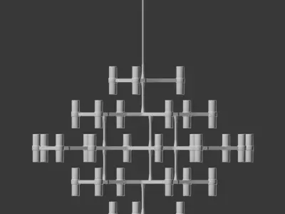 Crown Major Chandelier Nemo 3D model