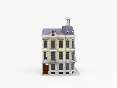 Classic Townhouse 3D model