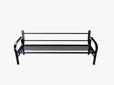 Metal Bench 3D model