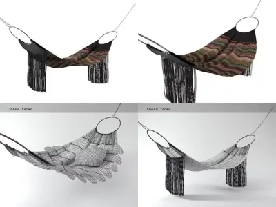 Hammock 3D model