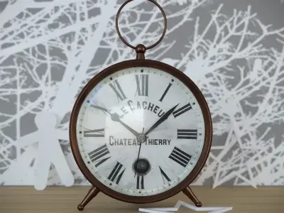 Christmas Tree in an Interior Scene  3D model