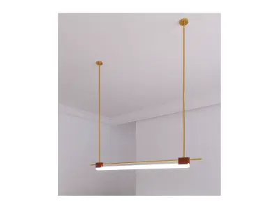 Light - TUBUS PENDANT LIGHT by Contain 3D model