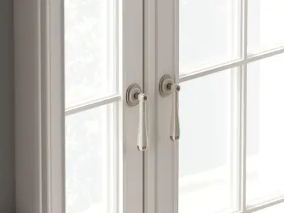 Classic door 3 3D model