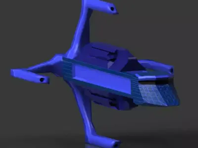 Blue Wonder 3D print model