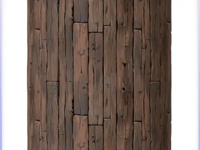 Stylized Wood Floor Seamless Texture Texture 10