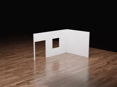 MODULAR HAUSE SYSTEM Low-poly 3D model