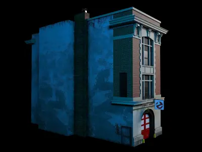 Ghostbusters home 3D model