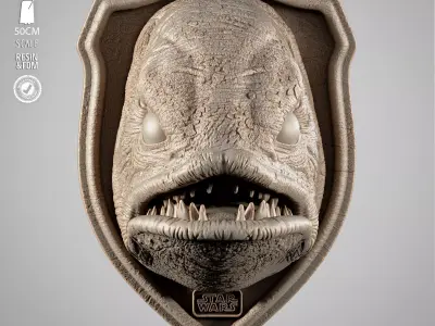 STAR WARS Blurrg Wall  3D print model