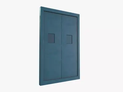 Metal Door 3D model