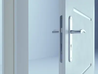 White Door 27 3D model