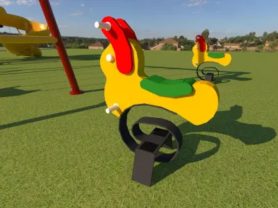 playground 3D model