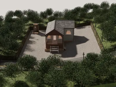 Cabin In The Woods 3D model