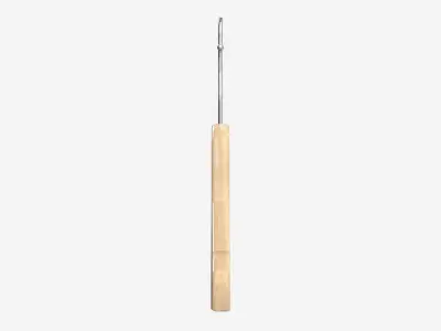 Hanger For Clothes Wooden 02 Light 3D model