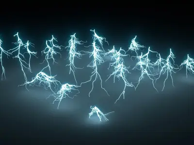 Lightning Pack v47 3D model