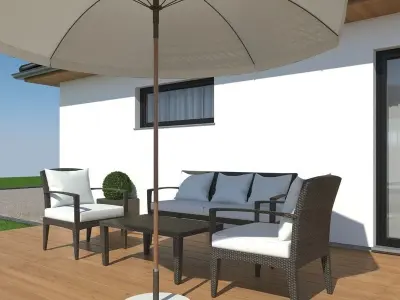 Family House 3 3D model