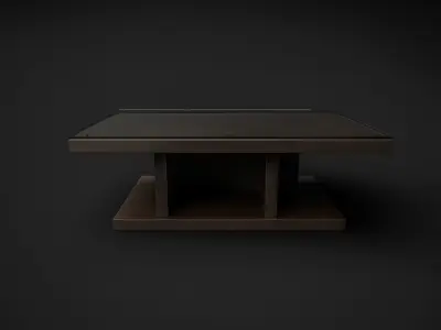 Coffee Table - High Quality Furniture 06 Low-poly 3D model