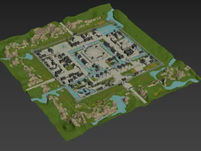 City of suzhou 3D model