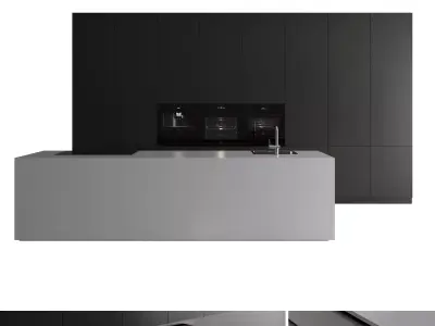 Kitchen set 10 3D model