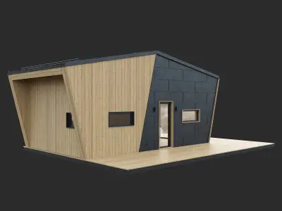 Shell House 3D model