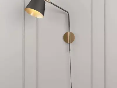 Cylinder Floor Lamp  Rejuvenation 3D model