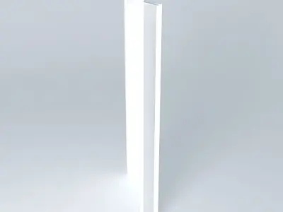 Sapele Interior Door NOTE Free 3D model