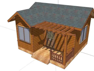 Creative Design-Holiday Cabin-0101 3D model