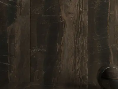 Wall Tiles Museum  Opera Brown 160x320 Set 2 Texture