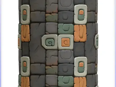 Stylized Floor Seamless Texture Texture 4