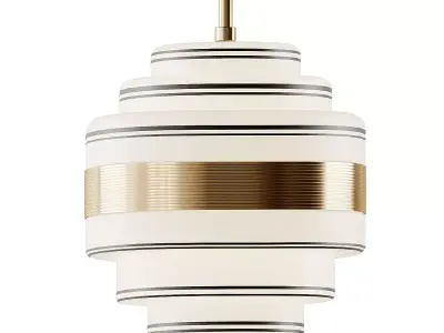 Gatsby Pendant 3D model