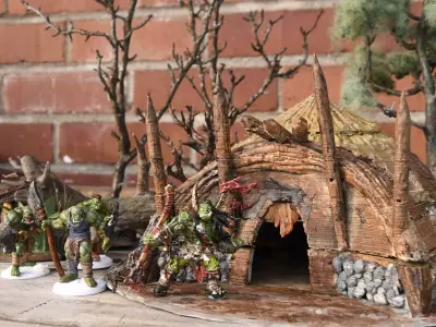 Orc hut 3D print model