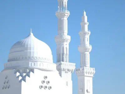 Muhammad Mosque 3D model