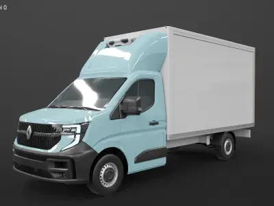  Renault Master Panel Van and Refrigerated Box Van Bundle 