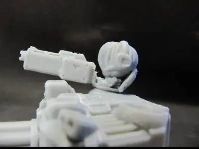 CHIBI-TECH SD - NATALIA MK IV ANNIHILATOR BEAM CANNON 3D print model