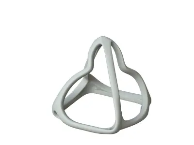 SciFi Cube Object No 62544 Low Poly Shape Low-poly 3D model