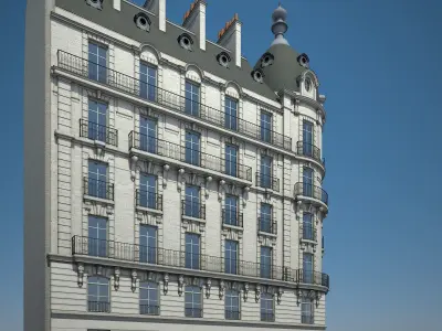 Old Building XIII 3D model