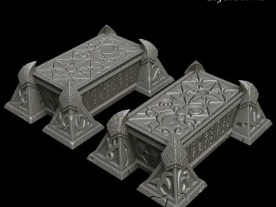 LegendGames Drow of the Underdark Full Set  3D print model