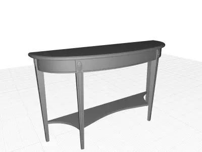 Pattie Console Table 3D model