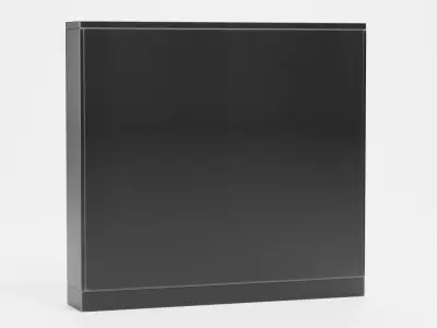 Parcel Locker V1 - Automated Package Delivery Station Low-poly 3D model